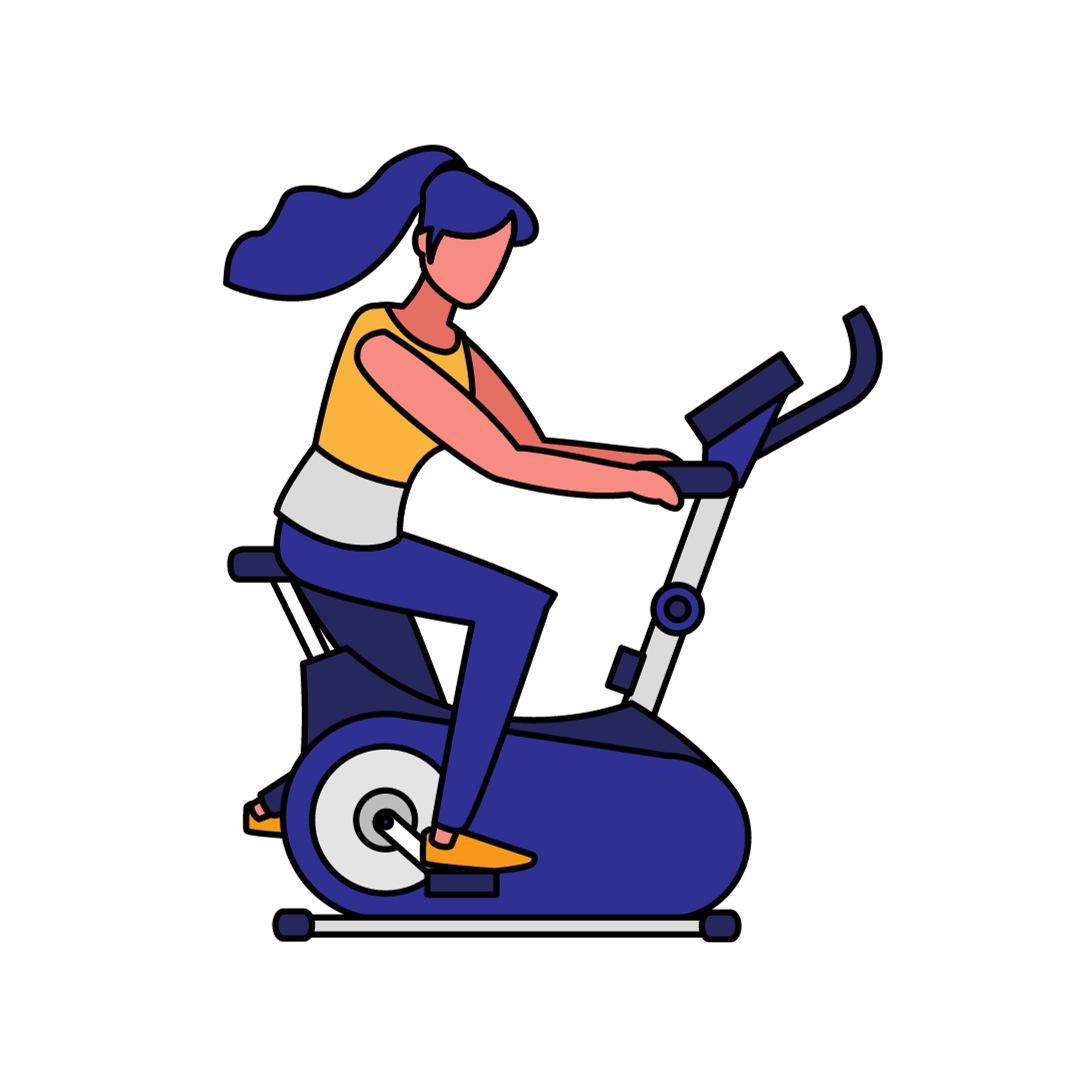 Blijf fit en actief met de hometrainer