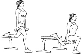 Bulgarian Split Squat