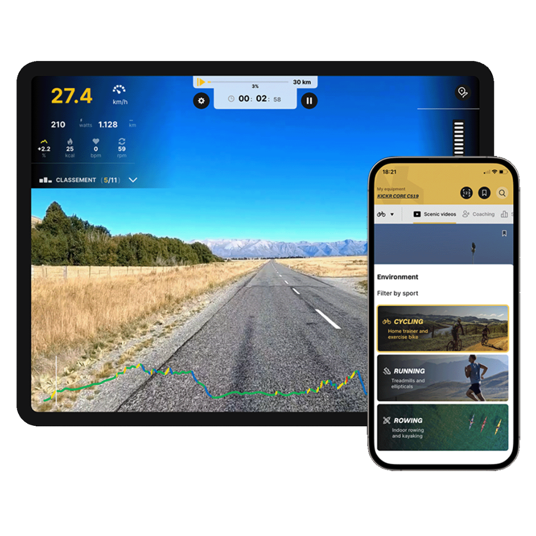 Kinomap app