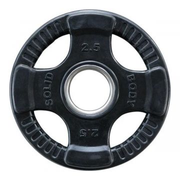 Olympische Halterschijf 50 mm - Body-Solid - 2,50 kg - Rubber coated
