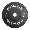 Olympische halterschijf 50 mm - Focus Fitness Bumper plate